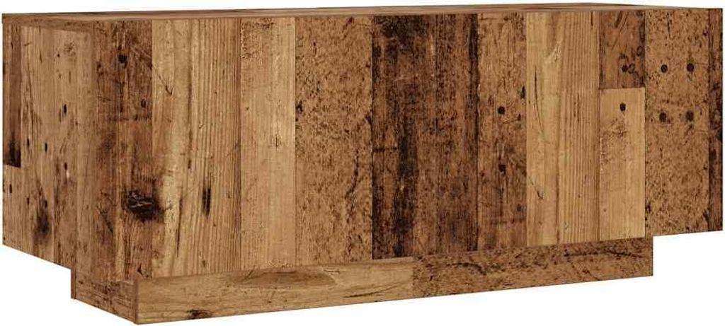 vidaXL TV-Schrank Altholz-Optik 100x35x40 cm Holzwerkstoff