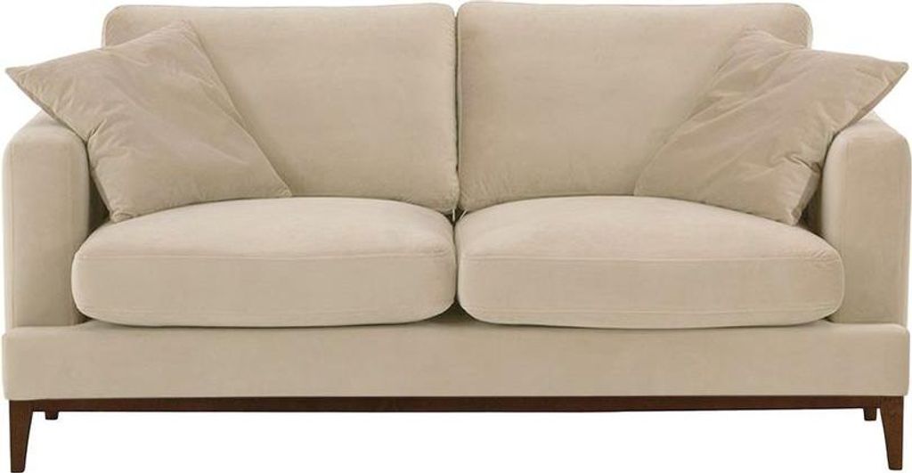 2,5-Personen-Sofa Covex Wood-Velluto 2-dark oak