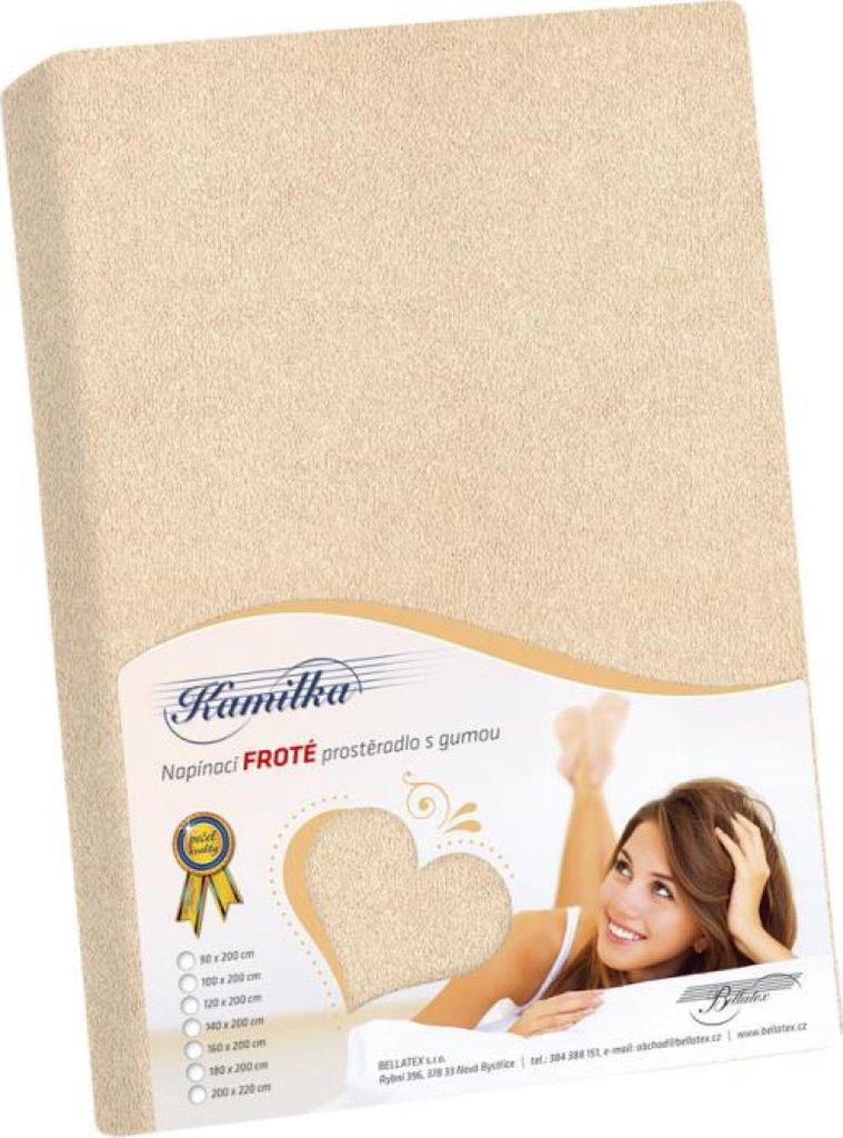 Frotteetuch - 180x200x40 - beige
