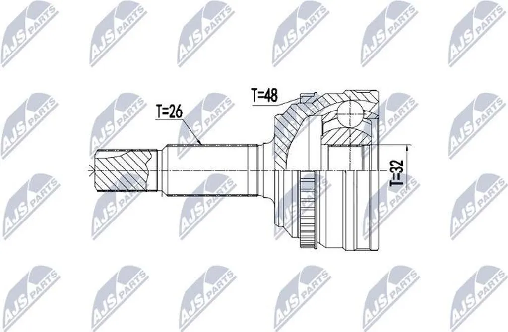 Réparation transmission Corolla : Kit joints NTY NPZ-TY-096 robuste