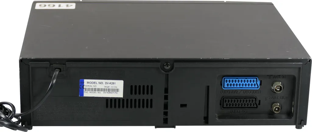 Lecteur DVD Daewoo DV-K281 Multi-Format avec Sortie Audio Numérique Coaxiale