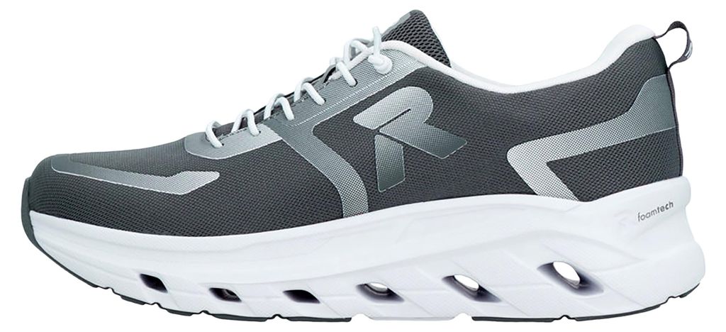 RIEKER R Evolution Herren Sneaker grau grey Textil weit - Produktbild 