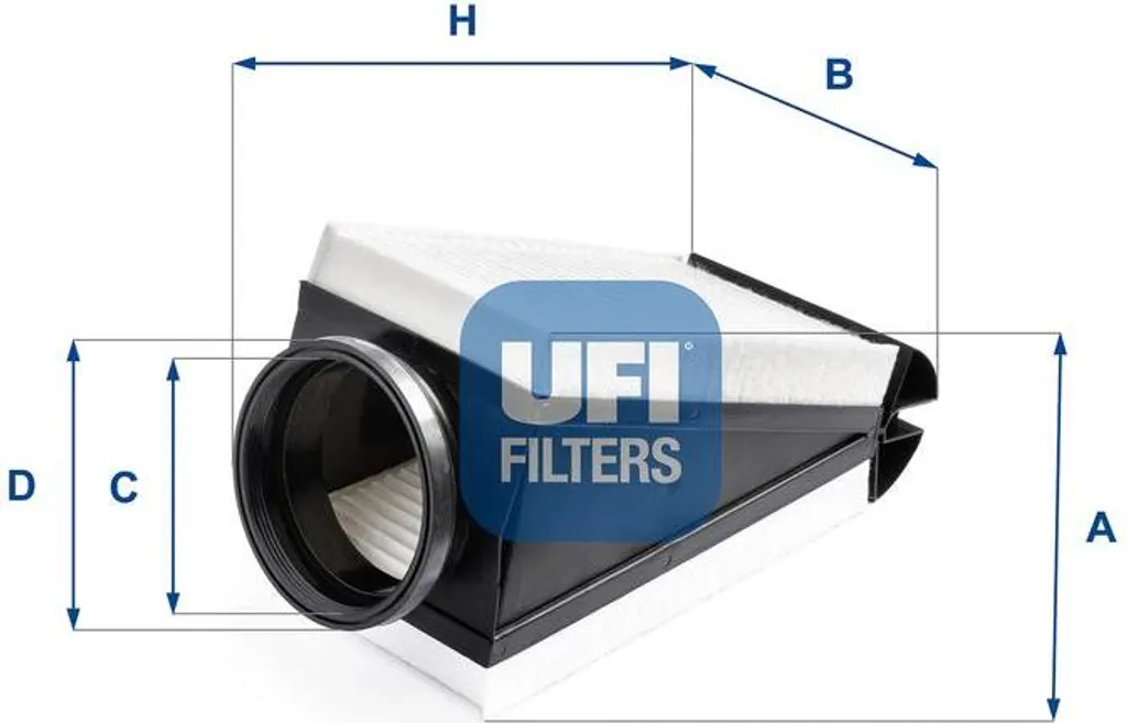 UFI 30.B87.00 Filtre à Air OE A6510940404 pour Classe C et GLC