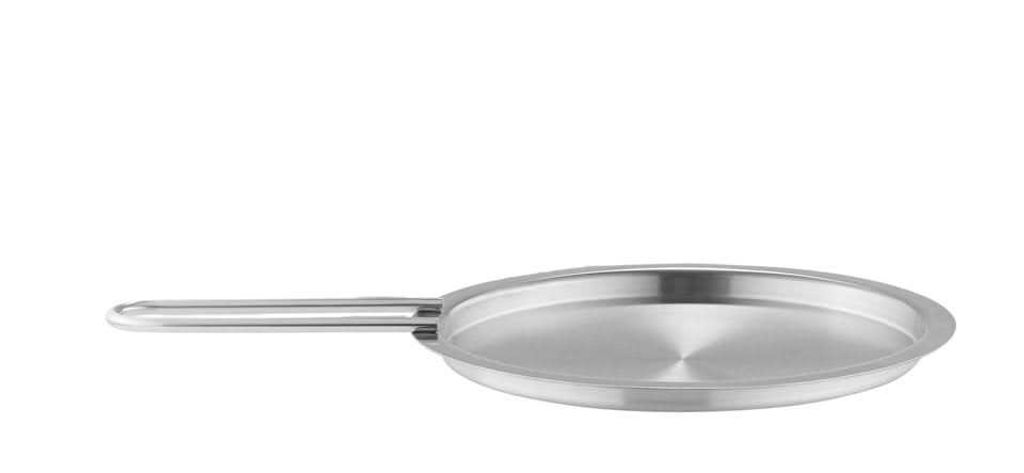 Eva Trio LID 206016 Deckel, Edelstahl, 16 cm Durchmesser
