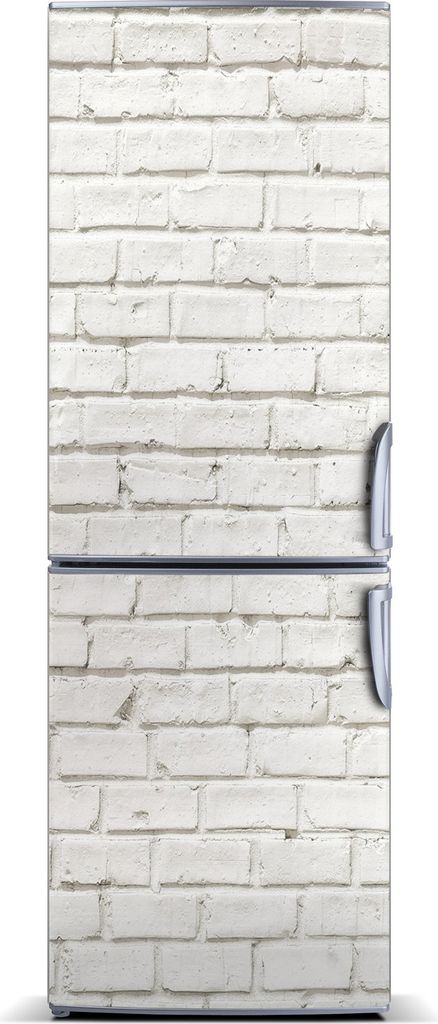 Tulup Kühlschrankdekoration - Magnetmatte - 60 cm x 180 cm - Magnet auf dem Kühlschrank - Ziegelwand