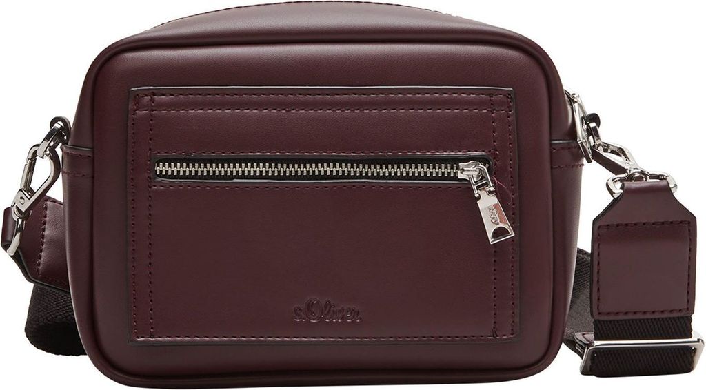 s.Oliver Umhängetasche City Bag Dark Red rot