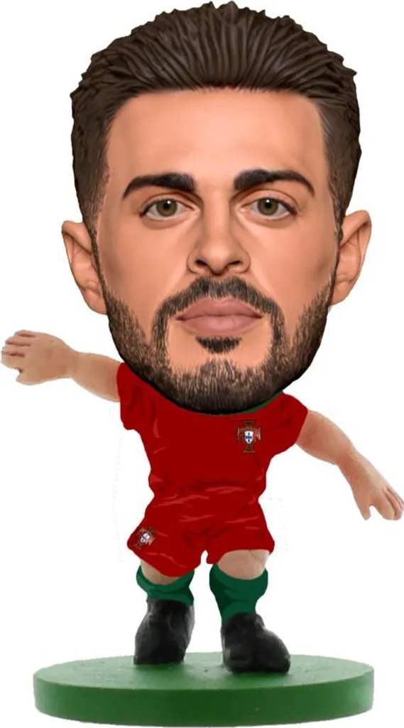 Décoration Bureau Foot : Figurine SoccerStarz Bernardo Silva Portugal