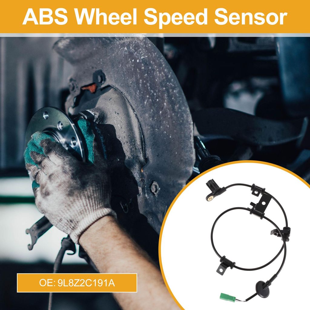 ABS Raddrehzahlsensor Nr. 9L8Z2C191A Hinten Links ABS Sensor Antiblockiersystem Sensor für Ford Escape 2009-2012