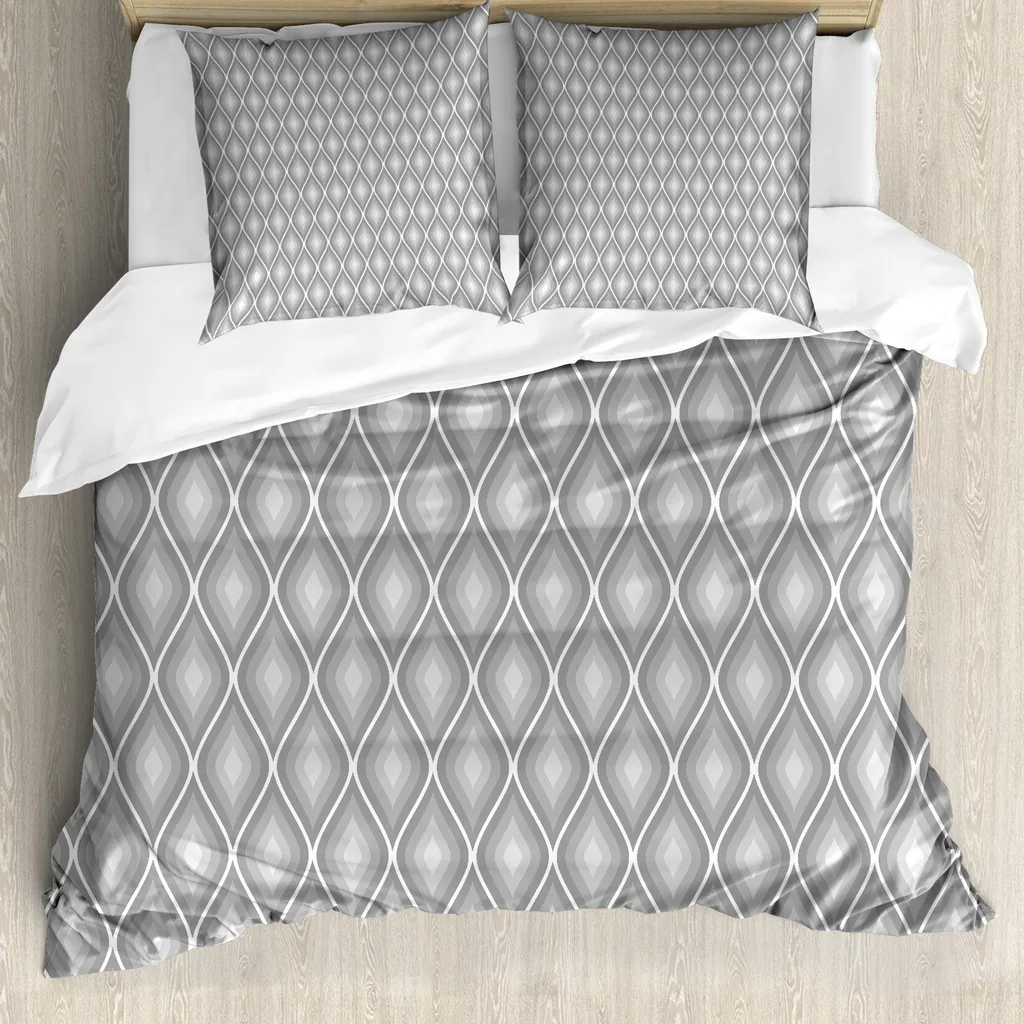 Set Copripiumino Luxury ABAKUHAUS 155x220 - Antiacaro Dual Linked