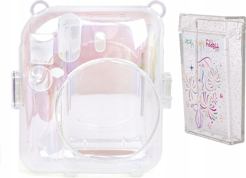 Custodia Protettiva 2-in-1 Instax Mini 12: PC Rigido e Box Foto