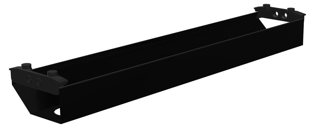 ASSMANN Horizontaler Kabelkanal Flex-small Schwarz, 88x16x10cm