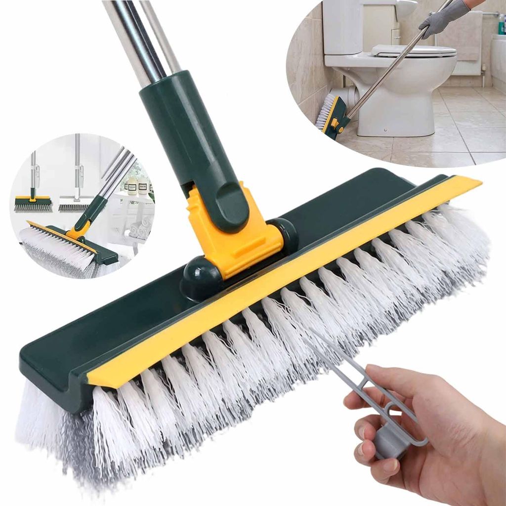 Fugenbürste mit Langem Stiel, Schrubberbürste mit Pinzette, Produktbild 