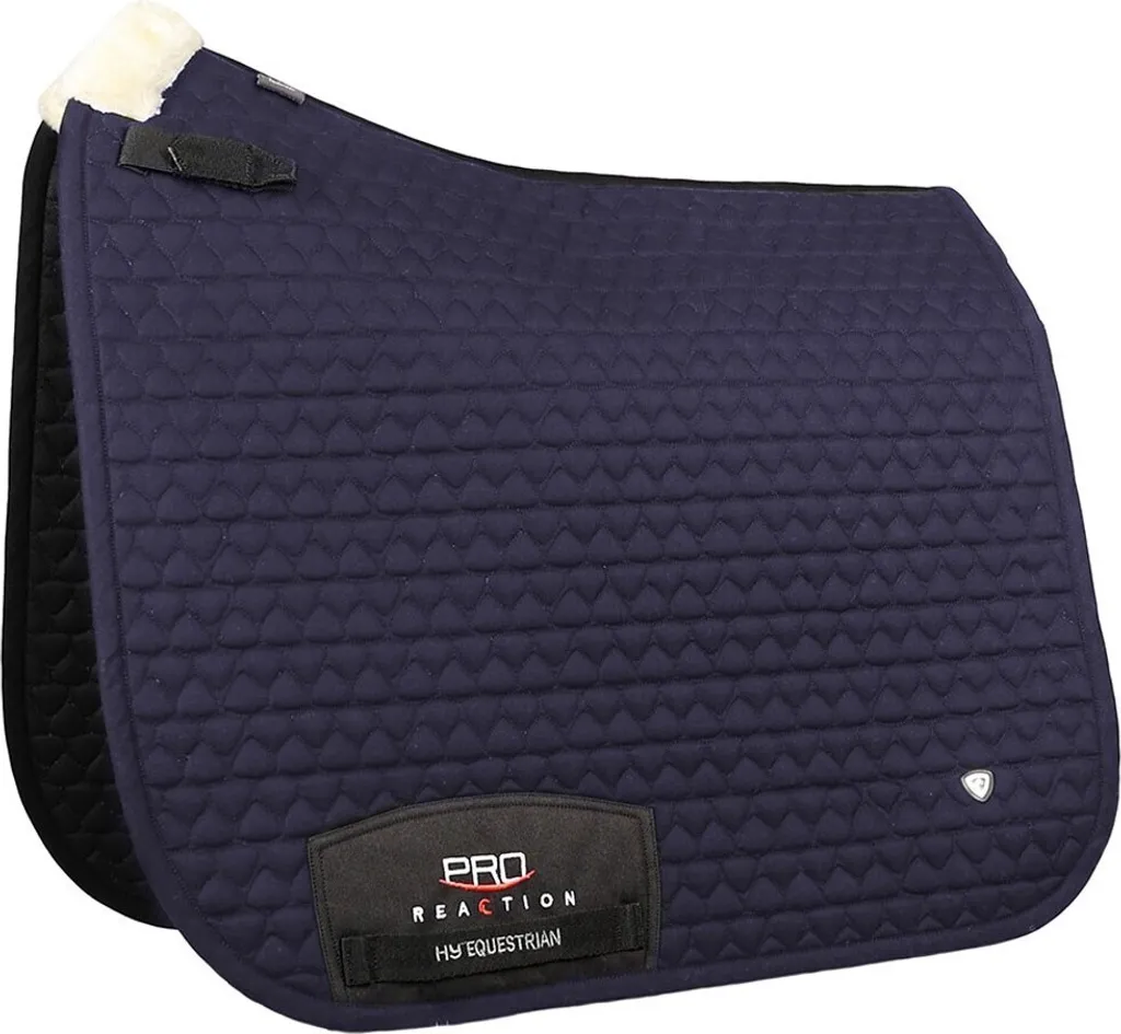 Tapis dressage Hy Pro Reaction anti-glisse et anti-pression Navy