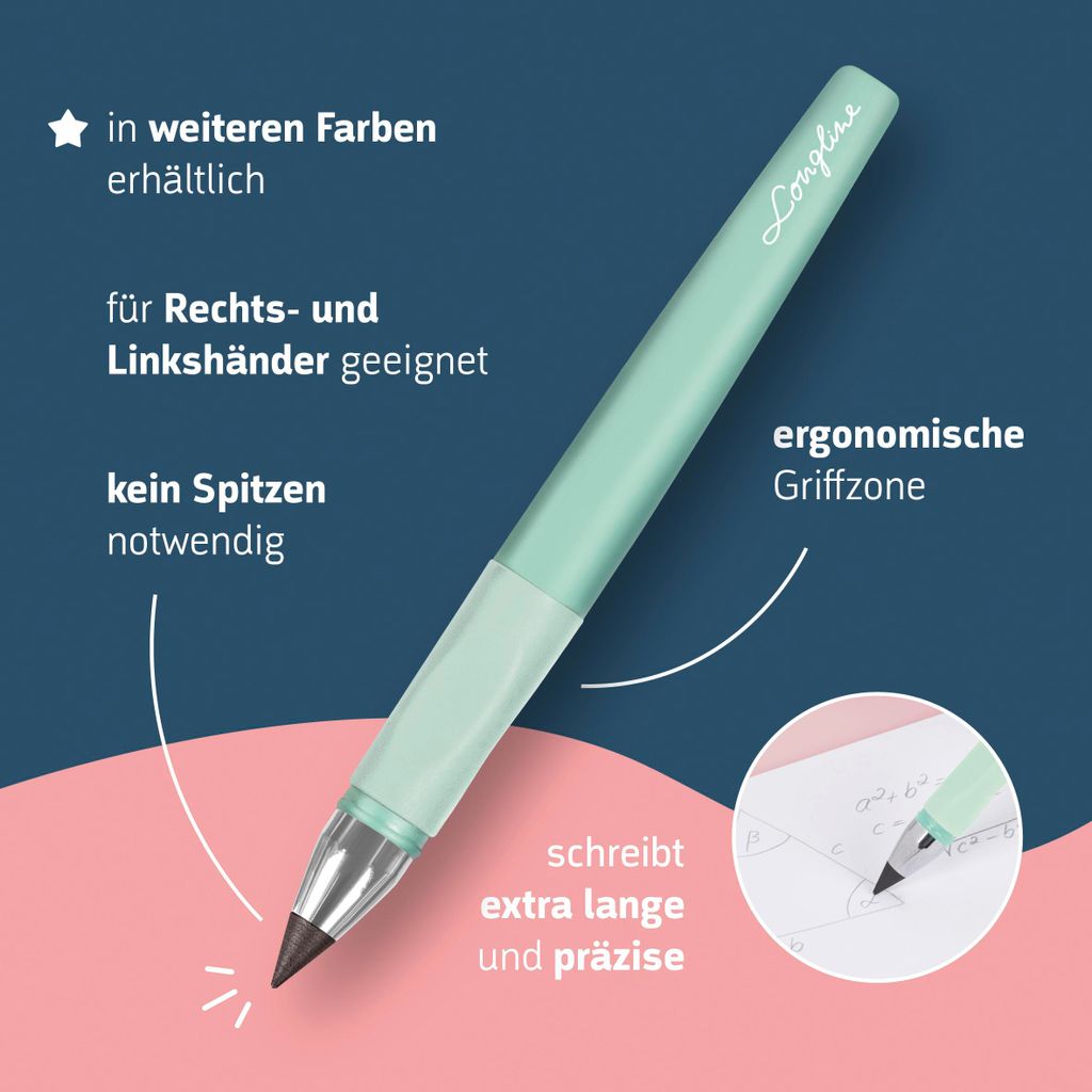 Bleistift REMOVE longline mint Produktbild 