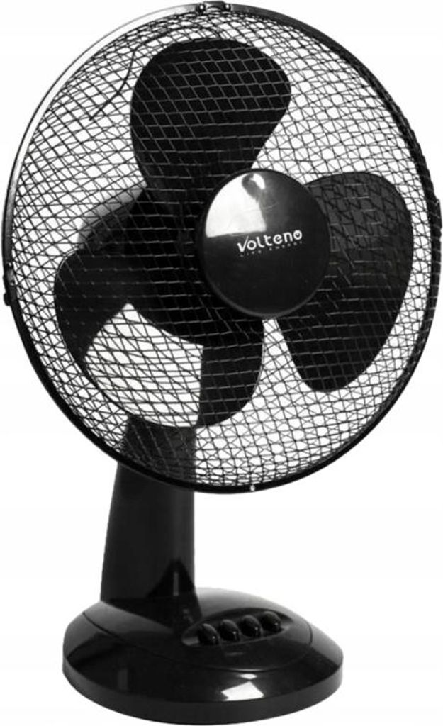 Ventilatore da tavolo nero 30cm Immagine del prodotto 