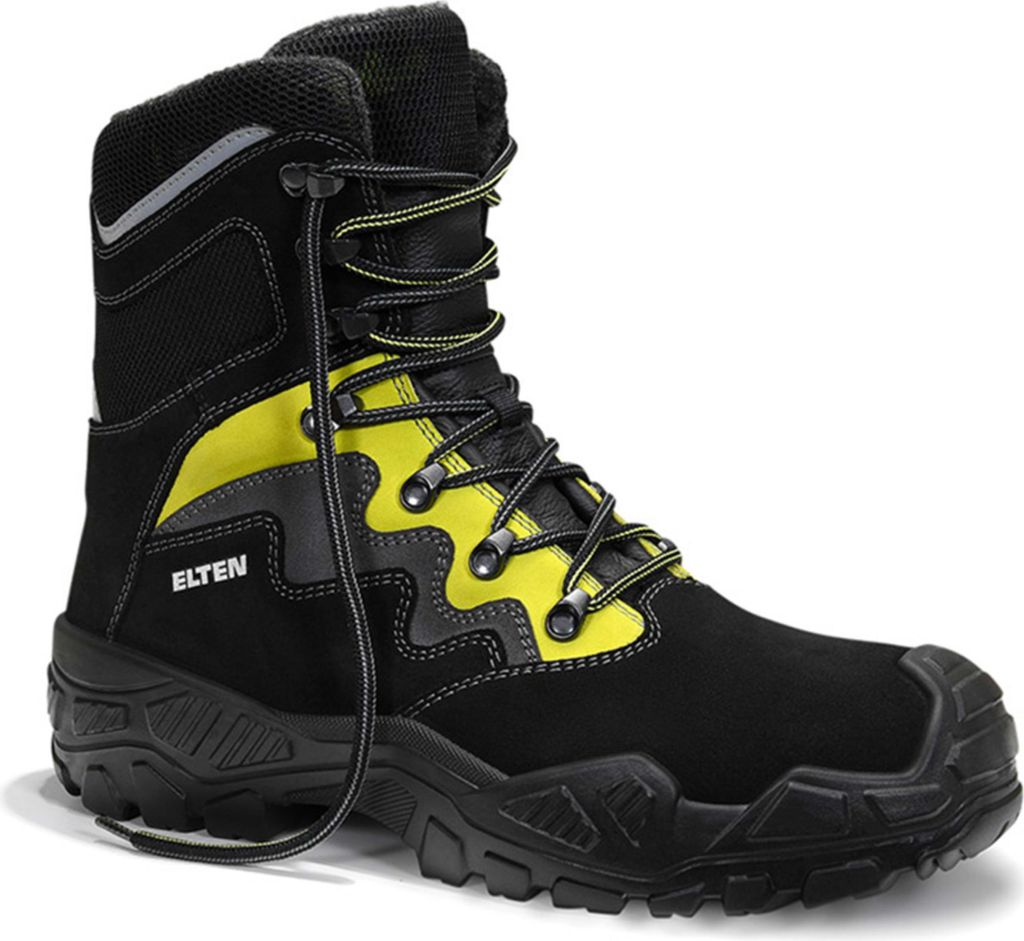 Sicherheitsschnürstiefel (Form C) MICK black-green High ESD S3S CI, Gr. 48