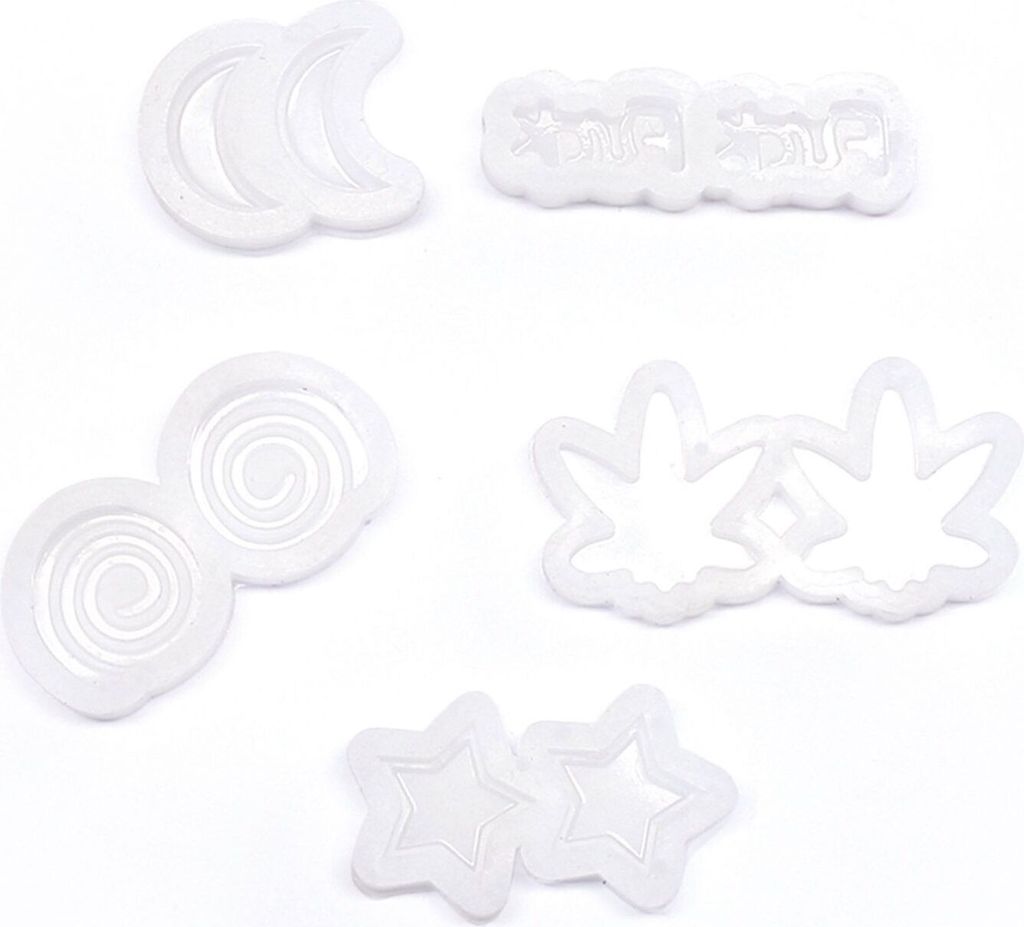 5 Mini-Schmuckformen - Rebellisch