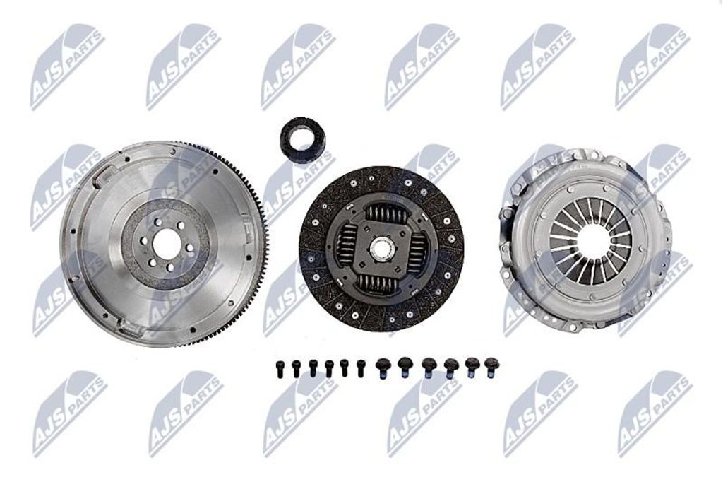 NTY Kupplungssatz Kupplung für VW PASSAT Variant (3B6) mit Schwungrad NZS-VW-009