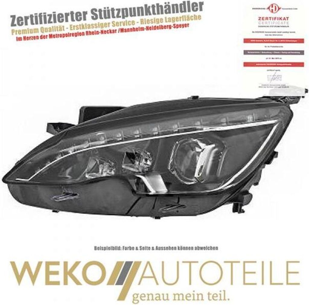 Scheinwerfer links DIEDERICHS 4236185 für PEUGEOT