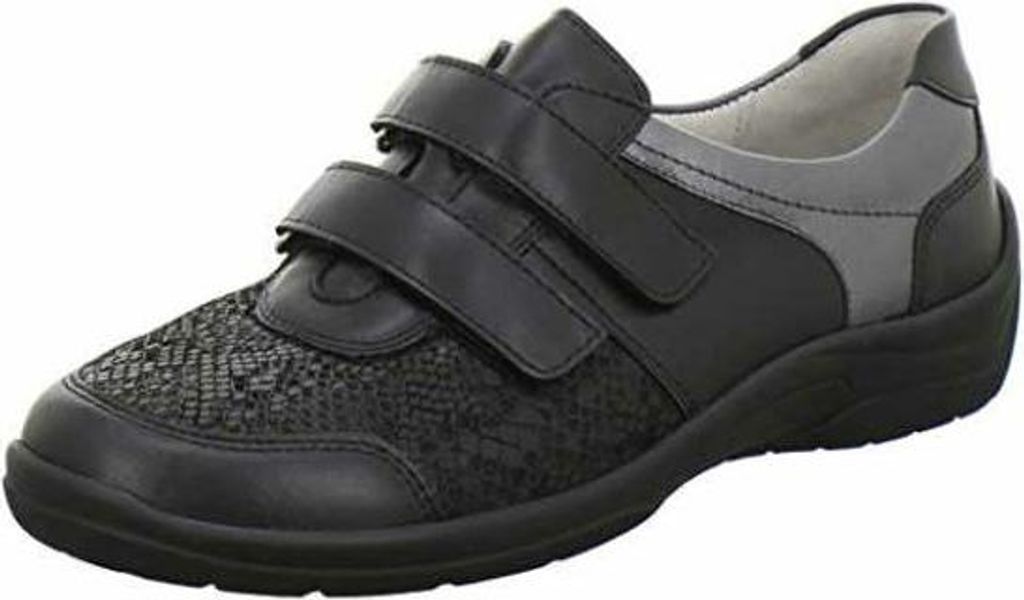 Waldläufer Halbschuhe Hesna-Soft Schwarz Damen
