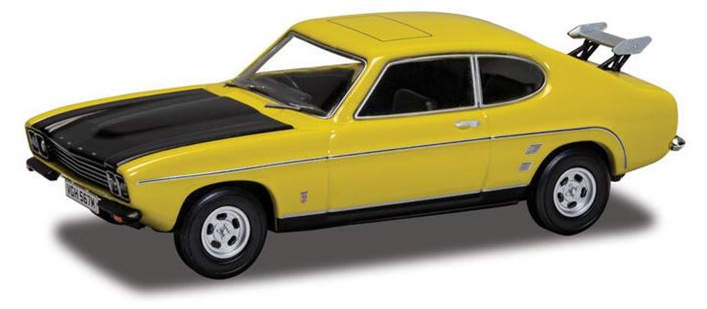 Corgi VA13319 - 1/43 - Ford Capri MkI 3.0 GXL - Daytona Yellow (Richard Hammond's The Smallest Cog) - Neu