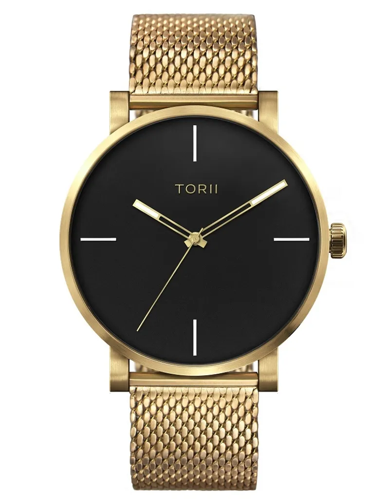 Montre Homme TORII G45GG.B4 Or : Ne Craignez Plus l'Eau avec ce Style Chic