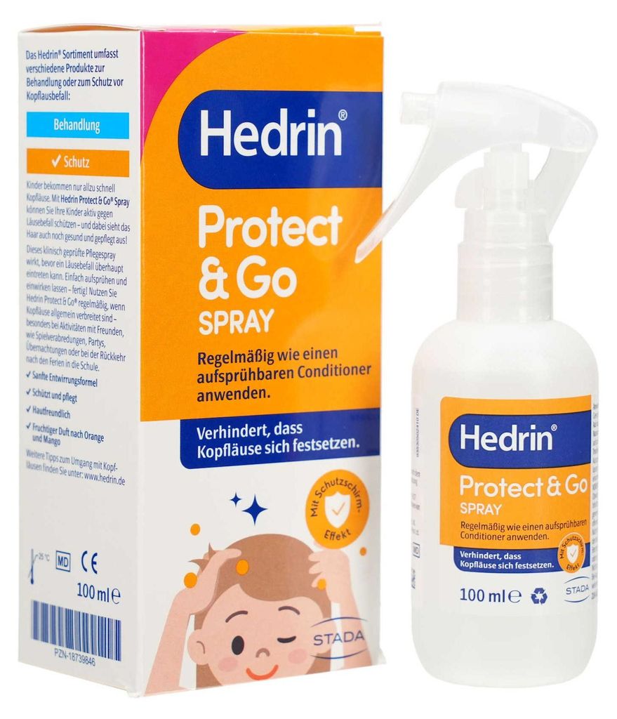 HEDRIN Protect & Go Spray Läuse vorbeugen 100ml Produktbild 