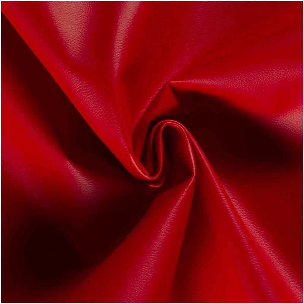 Oekoleder Kunstleder Zuschnitt ab 50x140cm Lederimitat 450g/m² rot