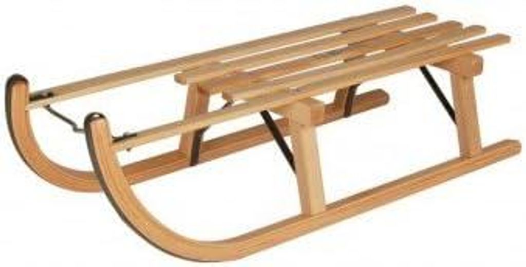 Ress Schlitten Holzrodel Davos, 90 cm