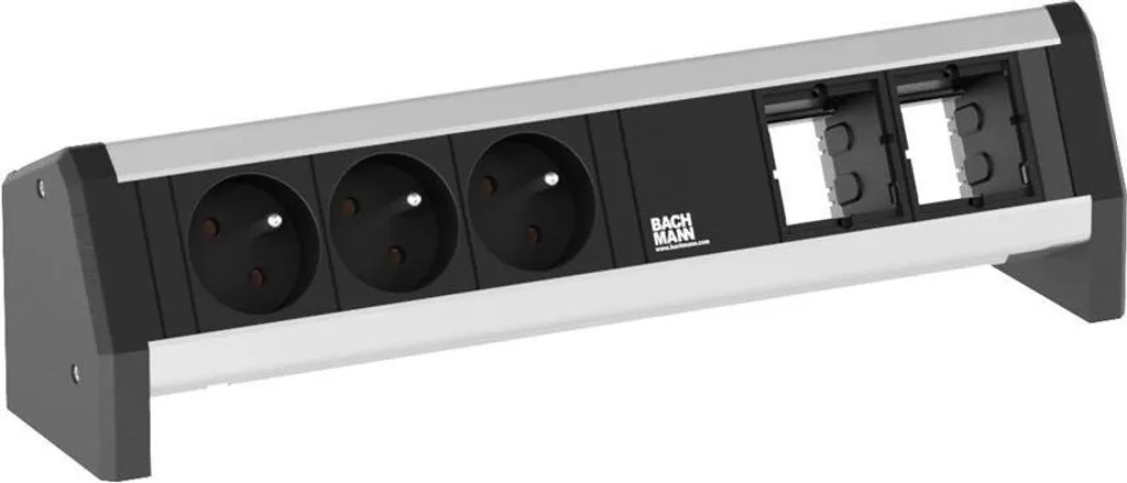 Bachmann Desk 2 : Bloc multiprise 3xUTE et 2xCM avec connecteur GST18