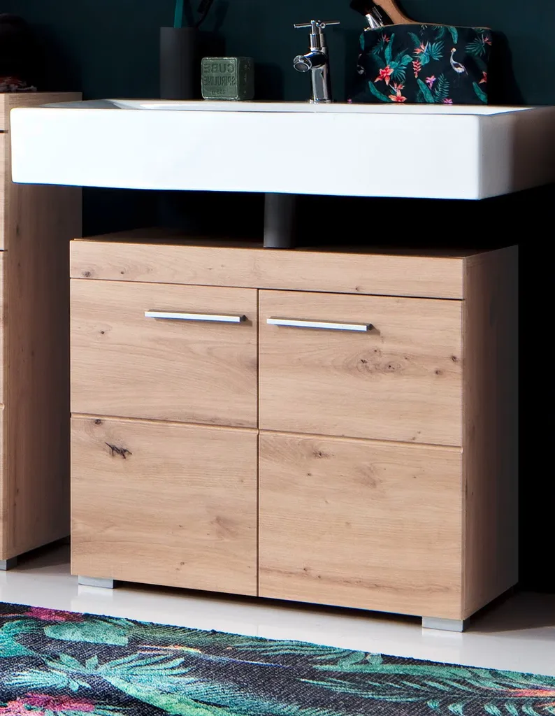 Mobile Bagno Rovere Nodoso Amanda Trendteam 60x56x34 cm Design - 16