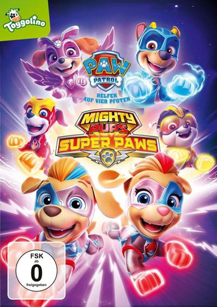 Paw Patrol: Mighty Pups Super Paws (DVD) Min: 