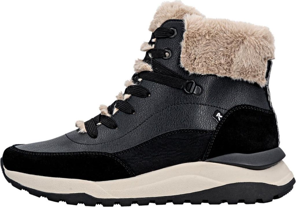 Rieker Schnürboots Damen 32303936383331 Schwarz 38 EU