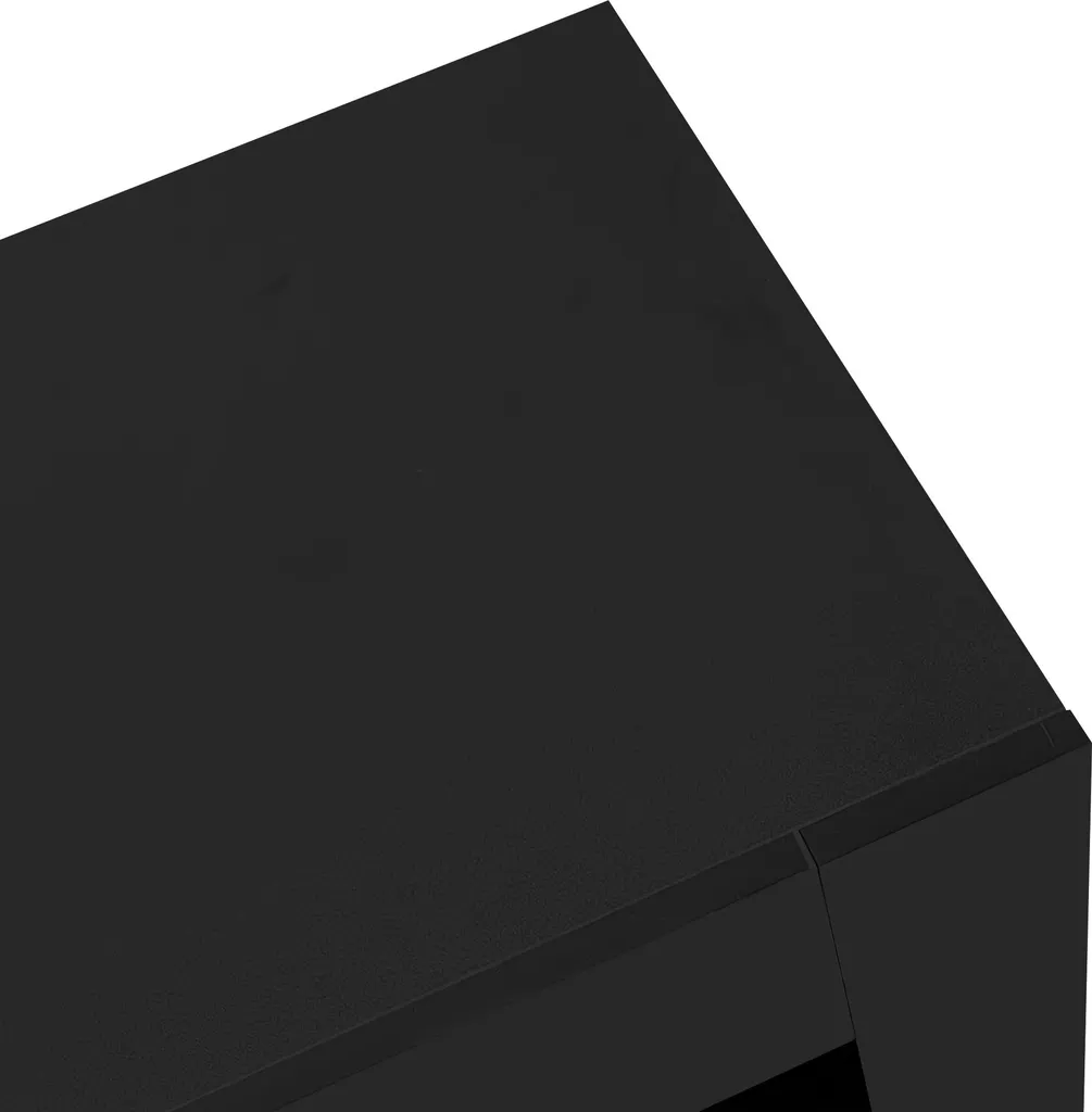 Buffet compact noir brillant Sweiko : optimisez votre petit espace chic - 17