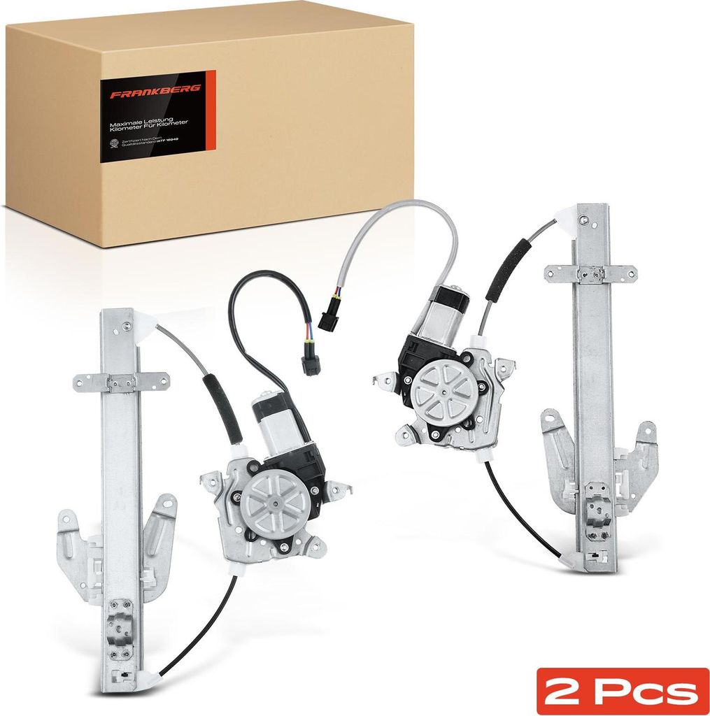 Frankberg 2x Fensterheber Hinten Links Rechts für Nissan X-Trail T30 2001-2013