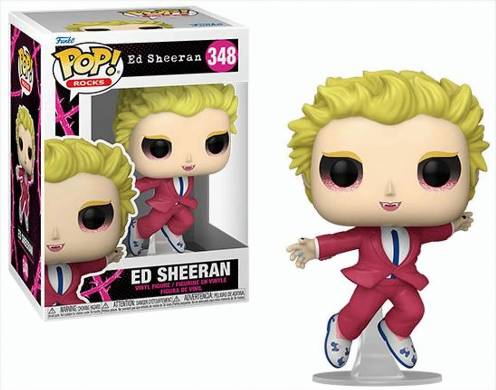 Ed Sheeran - Ed Sheeran 348  - Funko Pop! Vinyl Figur Produktbild 