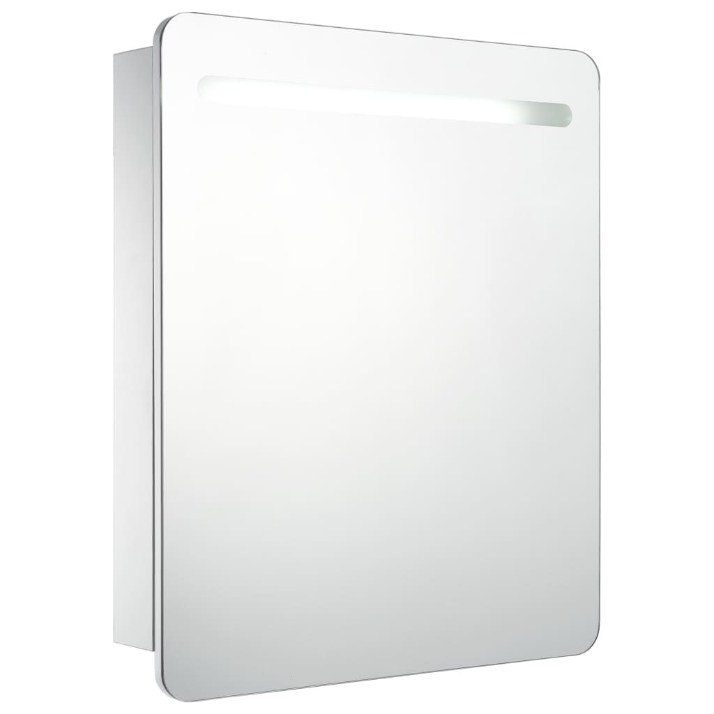 vidaXL Armadio a specchio LED 68x9x80 cm Immagine del prodotto 