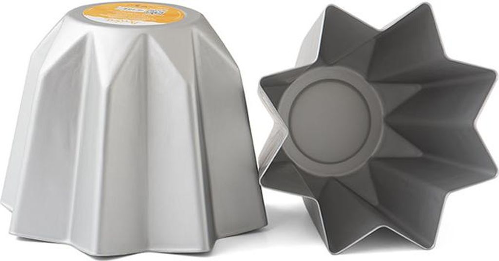 Aluminium-Backform für PANDORO-Kuchen 750 g Decora