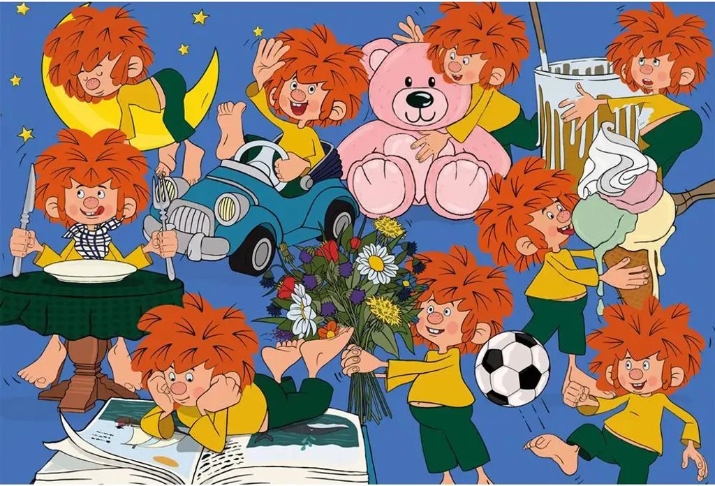 Schmidt Spiele 56492 Spaß mit Pumuckl, 100 Teile Produktbild 