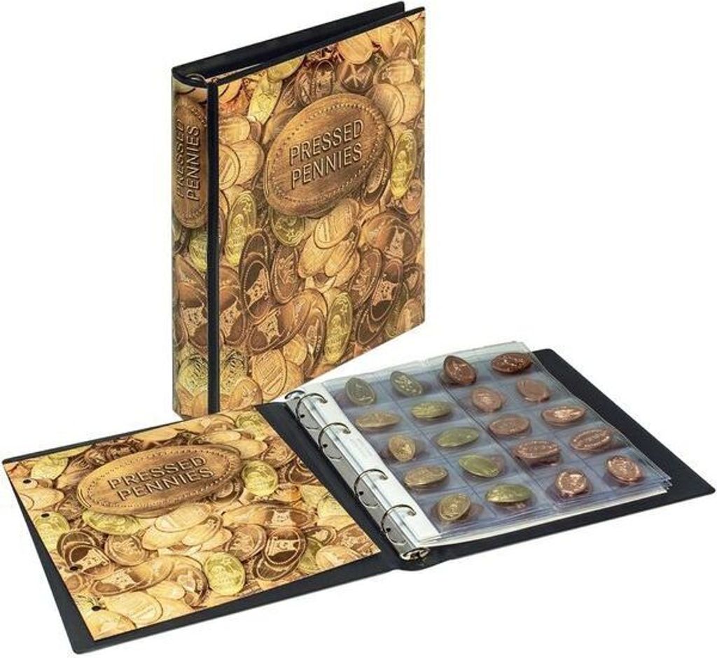 Lindner 1136 karat Sammelalbum für Pressed Pennies