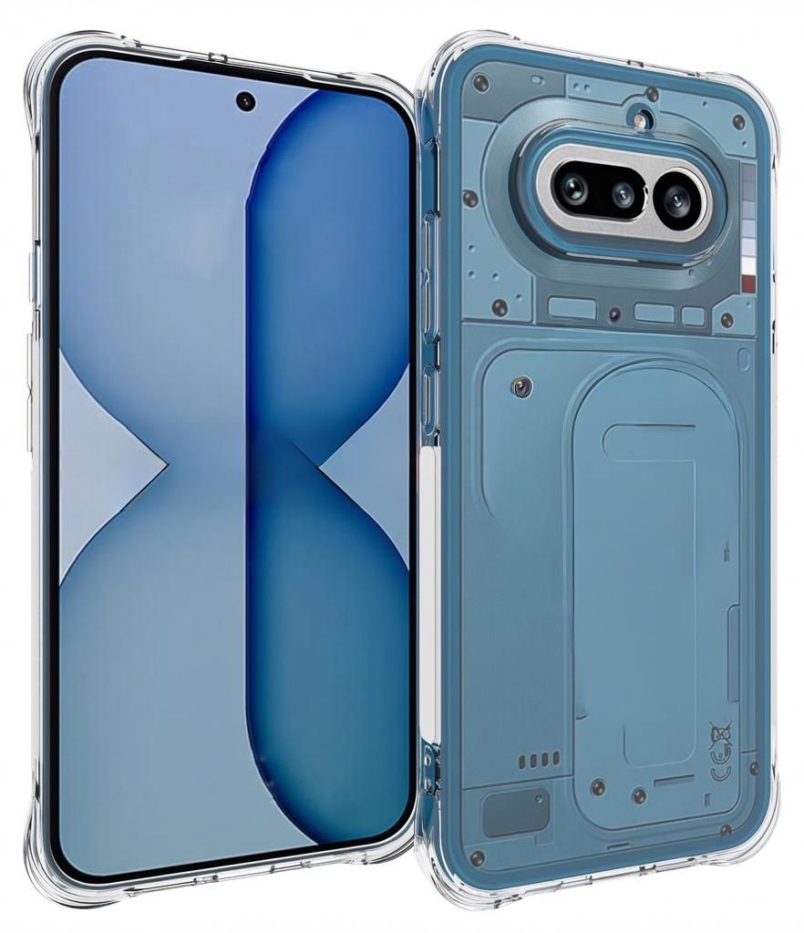 Funda antigolpes para Nothing Phone (4a) - Transparente Imagen del producto  Imagen generada por IA