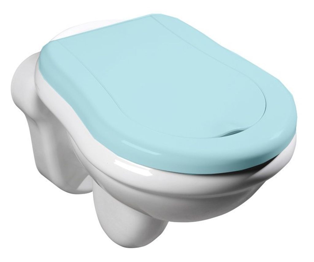 RETRO Hänge-WC, 38x52cm, weiß