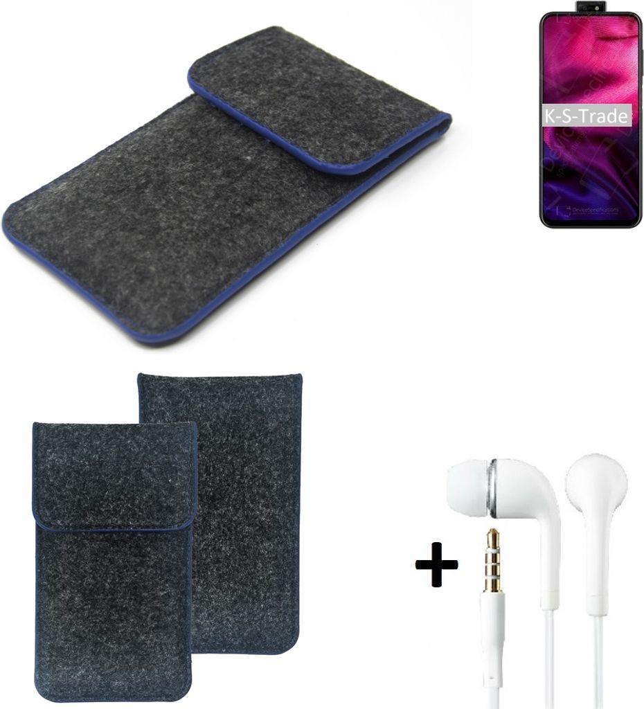 K-S-Trade Handy Schutz Hülle kompatibel mit HiSense Infinity H50 Zoom Schutzhülle Handyhülle Filztasche Pouch Tasche Case Sleeve Filzhülle