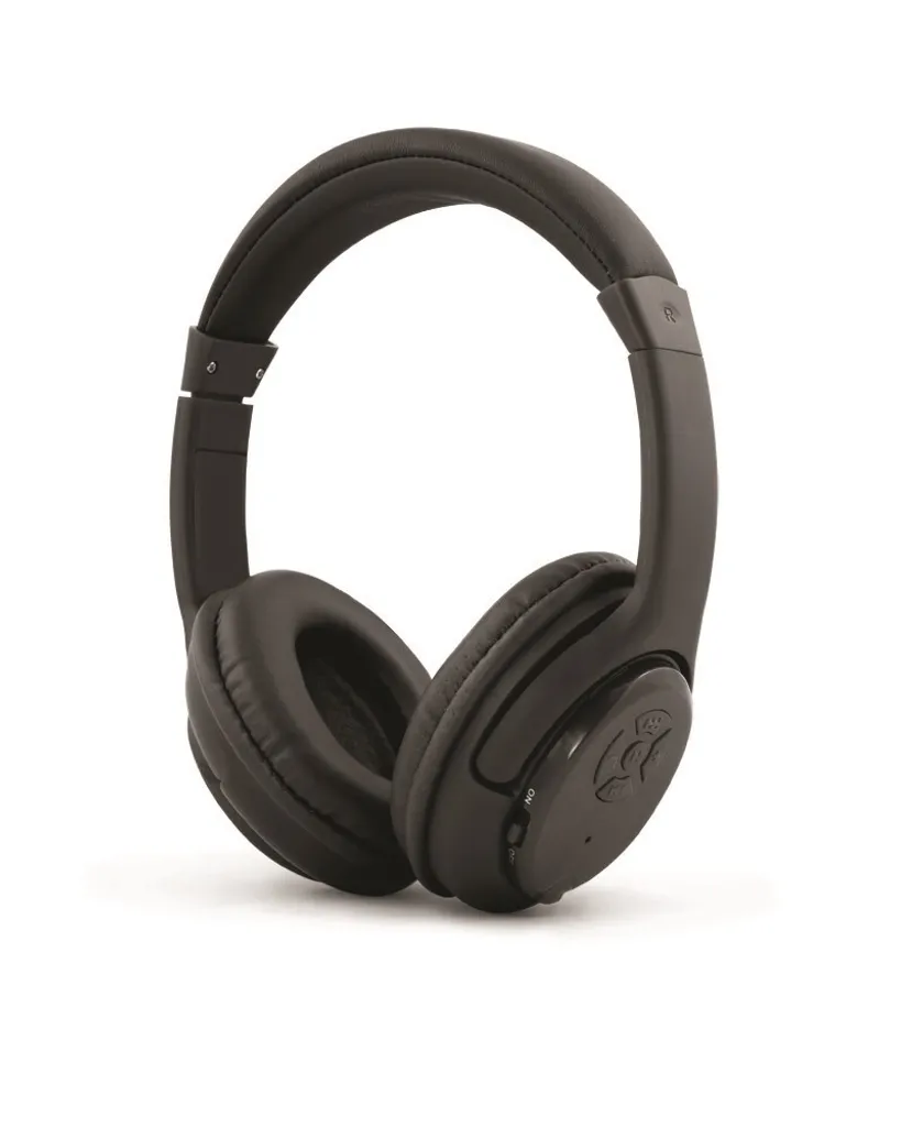 Esperanza EH163K Cuffie Bluetooth con Microfono Nere - Audio Stereo Senza Fili