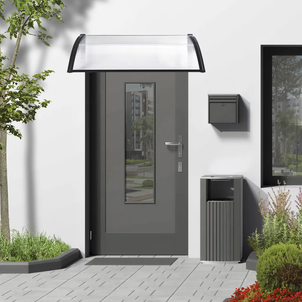 Offerta Pensilina Mellerud 100x100 - Policarbonato al Miglior Prezzo