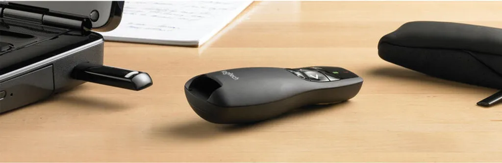 Clicker Presentazioni Logitech R400 - Puntatore Laser Professionale per Office - 24