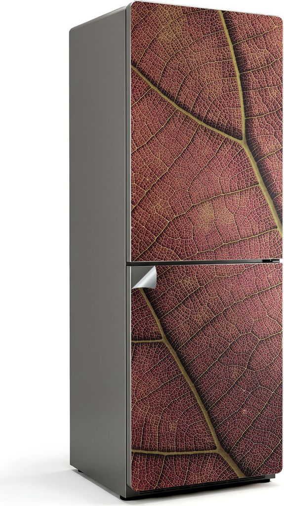 Natursteinmuster – Kühlschrank Aufkleber – Klebefolie Kühlschrank – Kühlschrank Dekor – Kühlschrankfolie selbstklebend – Küchen Deko...