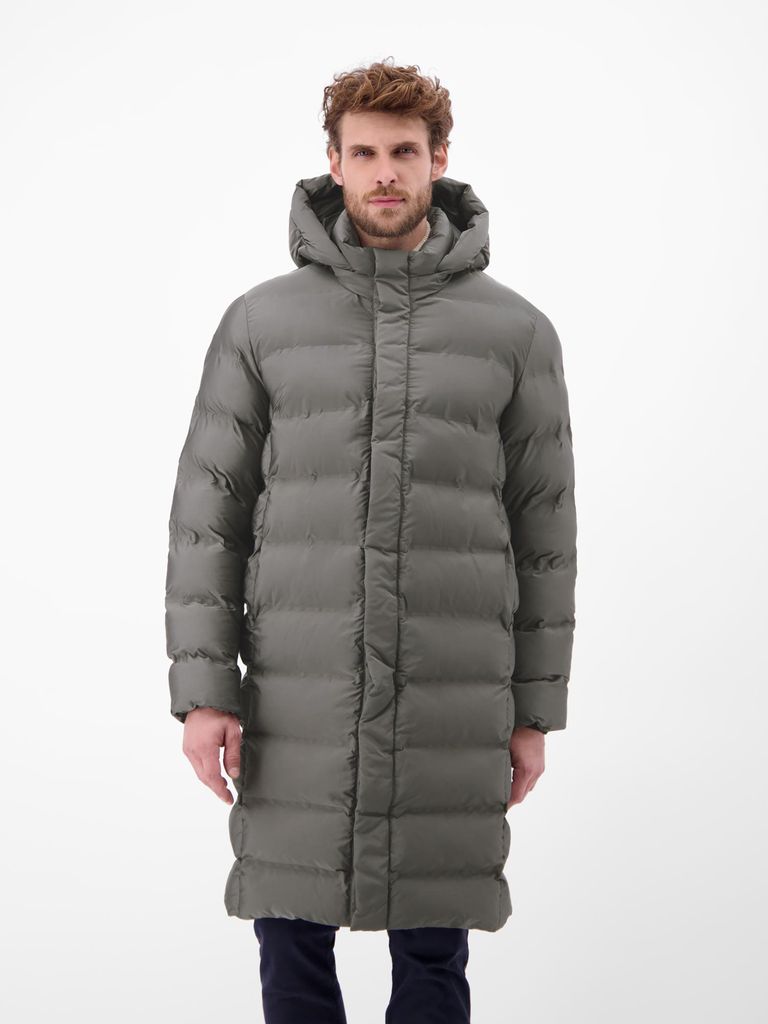 LRS Herren Stepp-Parka mit abnehmbarer Kapuze , Farbe: BASALT GREY , Größe: XXXL