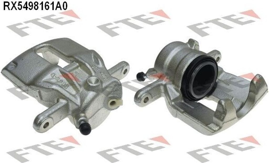 FTE Bremssattel Vorne Links passend für MERCEDES-BENZ CITAN Kasten (415) Ø54mm Grau 9291662