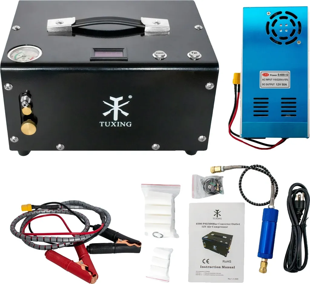 Compresseur d'air 300 Bar avec moteur 300W cuivre version universelle